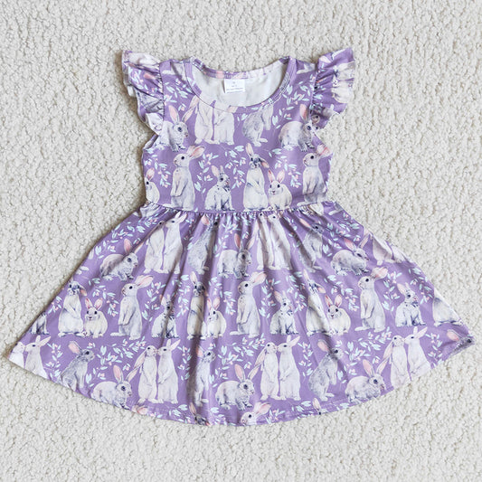 Easter Baby Girl Dress Cute Bunny Fashion Toddler Girl Dresses