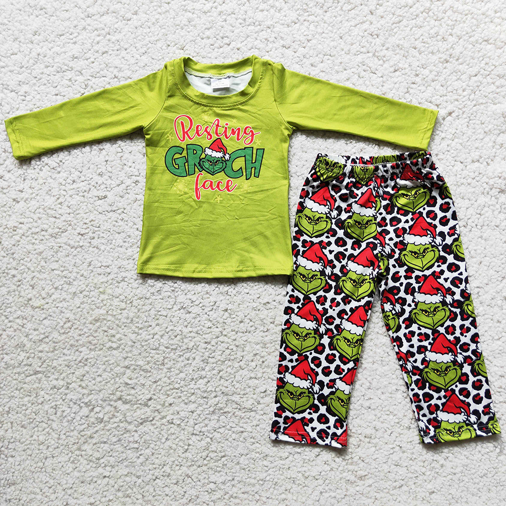 Christmas Boys Clothing Outfits Cute Toddler Boys Clothes Set Wholesale 6 C10-37