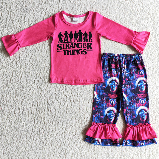 New Design Baby Girls Fall Clothing Outfits GLP0176