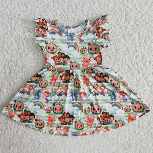 New Fashion Baby Girl Dresses Girls Summer Dress A17-15