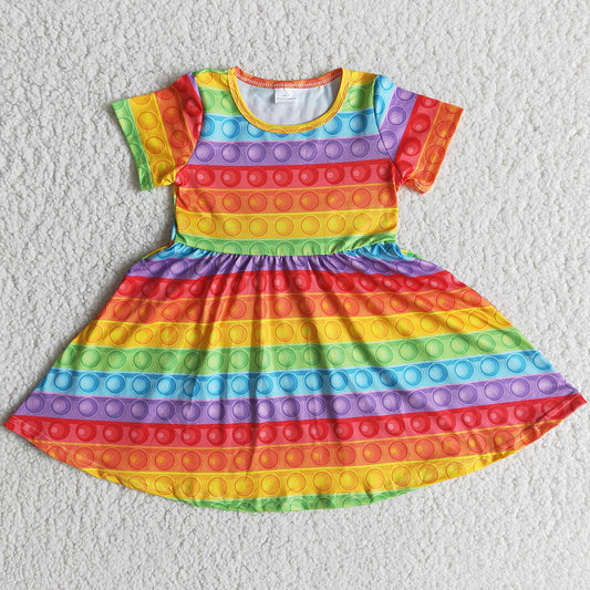 New Fashion Baby Girl Dresses Cute Kids Girls Dress E6-15