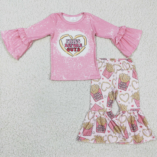 Valentine's Day Baby Girls Romper Pink Love Toddlers Girl Clothes Jumpsuit GLP0354 LR0231