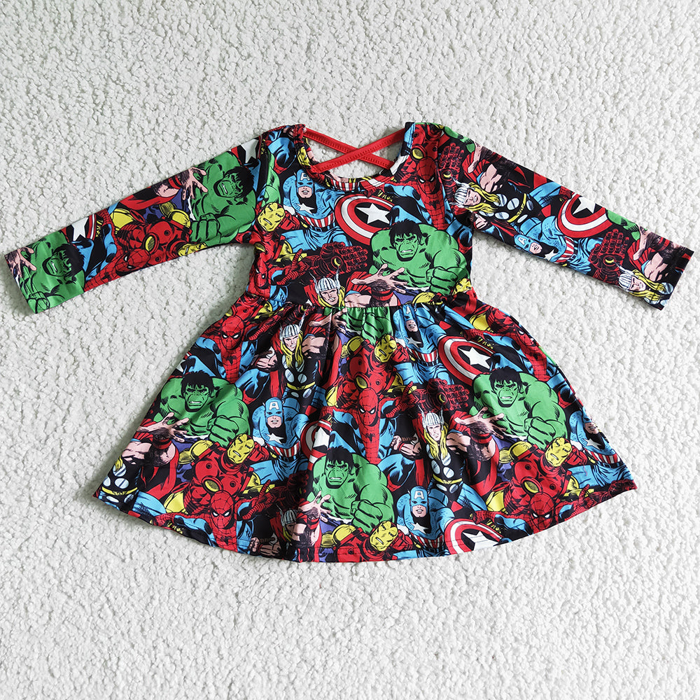 Toddler Baby Girl Dress Fall Clothing GLD0064