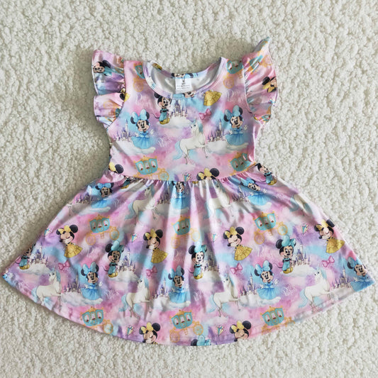 Boutique Baby Girl Dress Summer Little Girls Dress B10-11