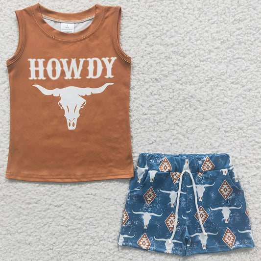 Howdy Boys Clothes Summer Outfits BSSO0207