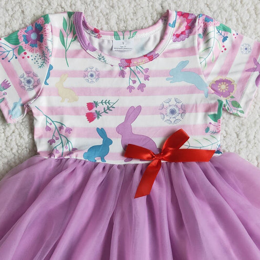 Cute Baby Girl Dress Easter Bunny Boutique Toddler Girl Dresses