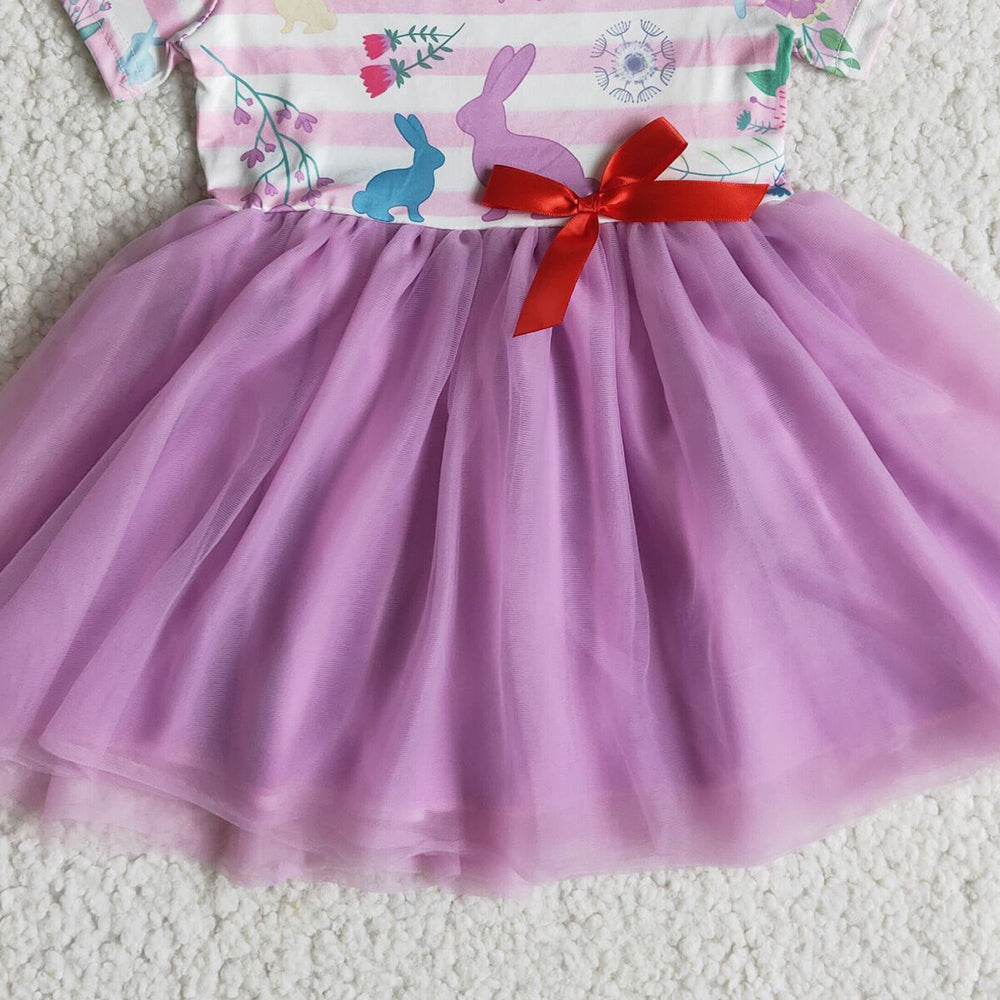 Cute Baby Girl Dress Easter Bunny Boutique Toddler Girl Dresses