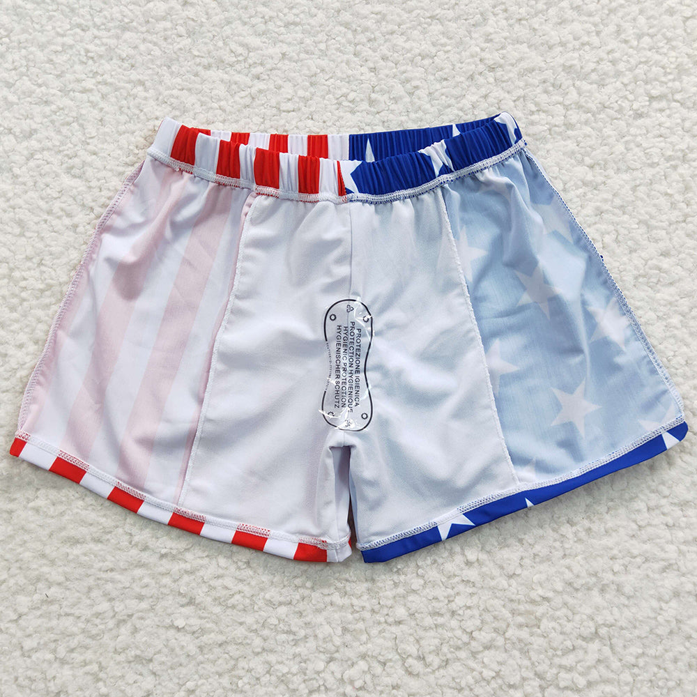 Baby Boys Swim Trunks 4th Of July Star Kids Trunks Swimsuits S0089