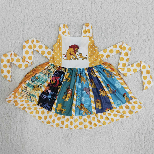 Fashion Baby Girls Dresses Summer Girls Twirl Dress Boutique B13-10