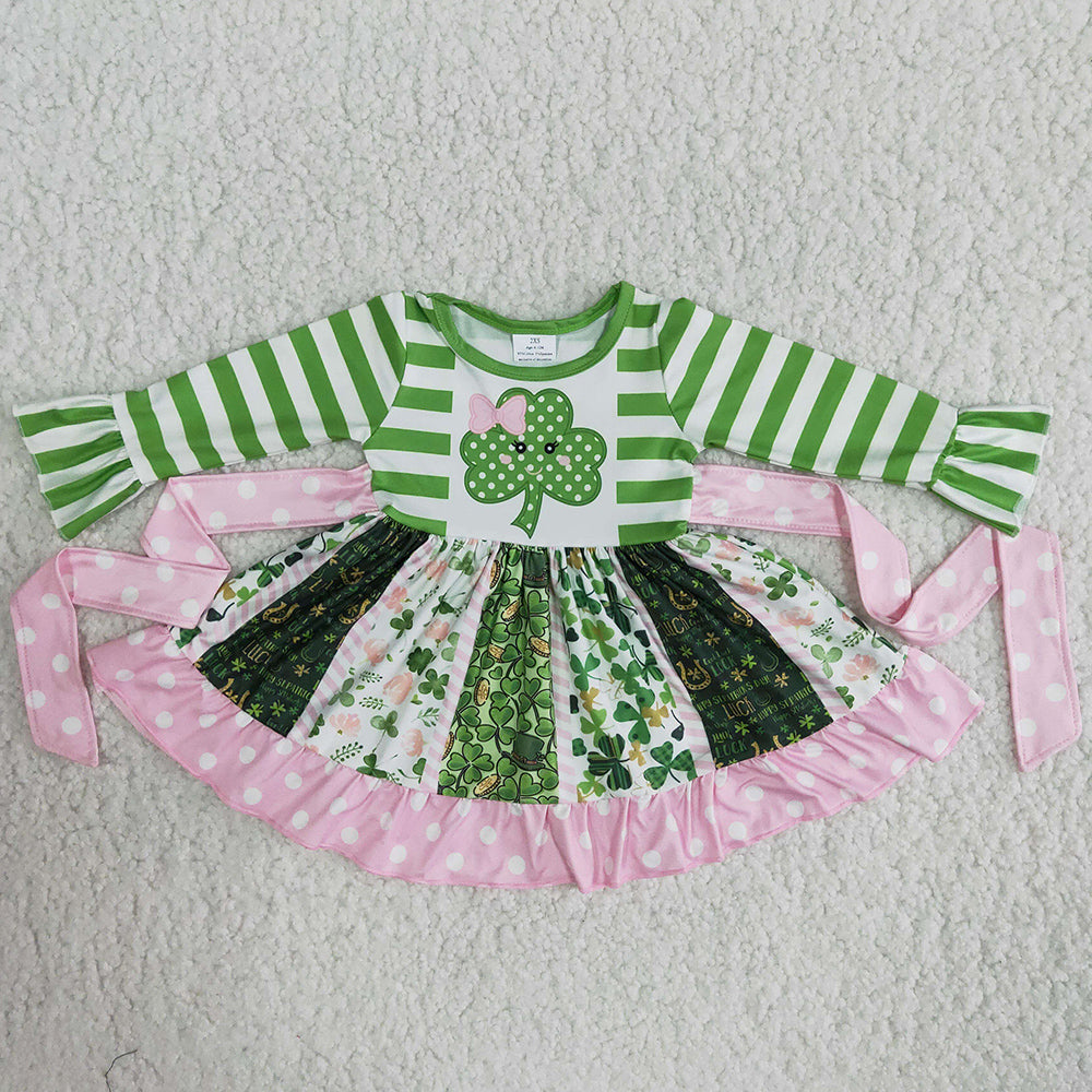 Fashion Baby Girl Dress Boutique Girls Twirl Dresses Wholesale 6 A23-11