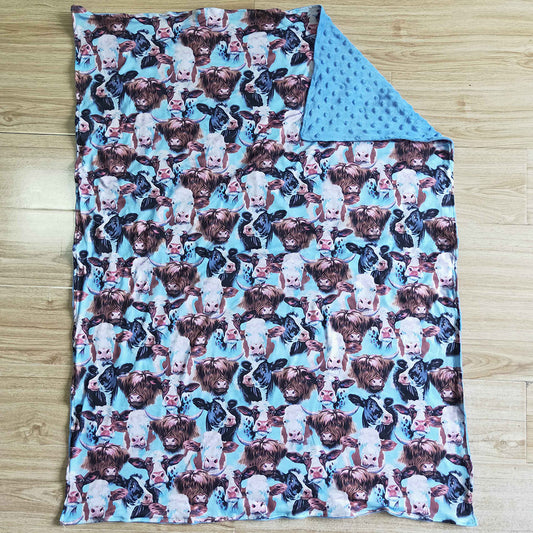 Boutique Infant Baby Girls Blankets Infant Nursing Blankets Baby Swaddle Blanket Cute Newborn Baby Kids Blanket 29*43 inches BL0017