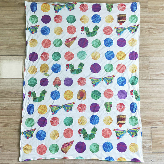 Cute Newborn Baby Girls Blankets Infant Nursing Blankets Baby Swaddle Blanket Boutique Infant Baby Kids Blanket 29*43 inches BL0014