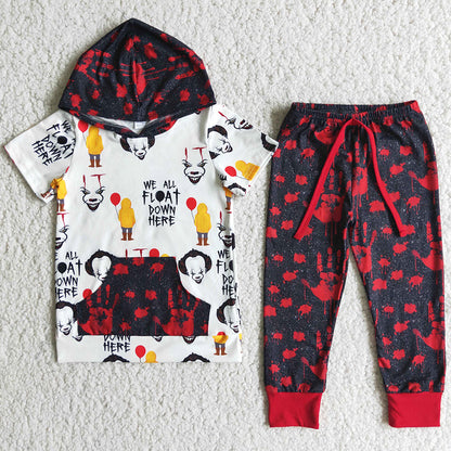 Baby Girls Clothing Boys Hoodies Sets Halloween Boutique Kids Sibling Clothing Sets E4-14