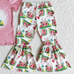 Wholesale Baby Girls Clothes Easter Bunny Girls Clothing Bell Bottom Outfits