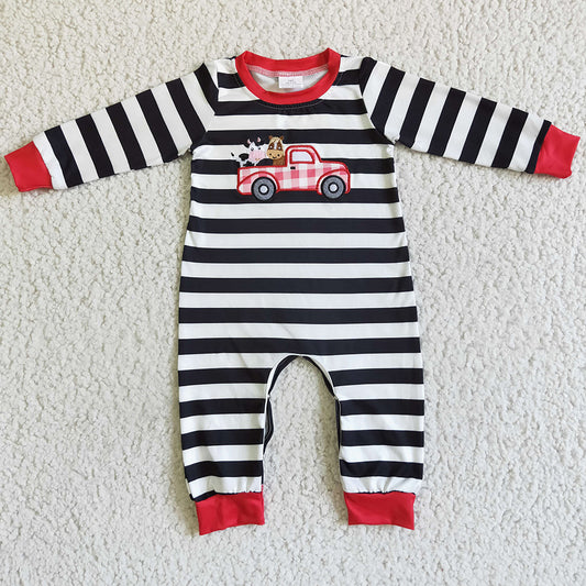 Embroidery Boutique Boys Rompers LR0016