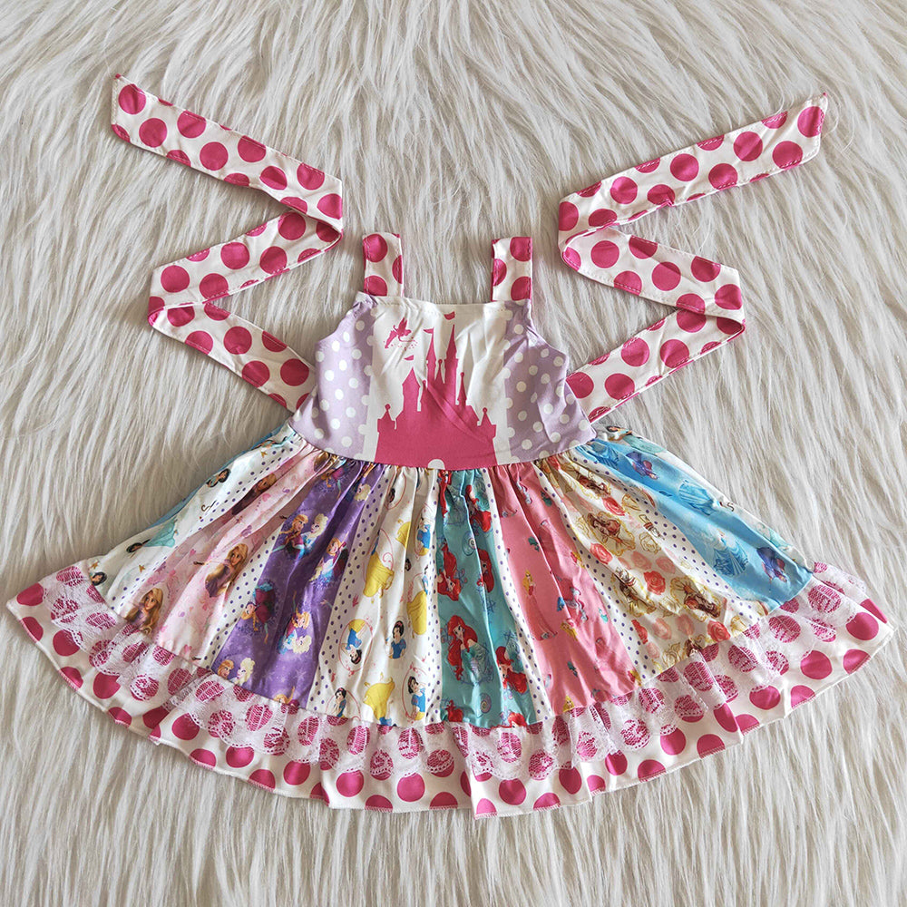 Wholesale Baby Girls Twirl Dress Cute Girls Dresses A17-21