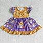 Halloween Boutique Girl Dress Short Sleeve Fall Baby Girls Twirl Dress GSD0125 BSPO0018