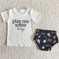 Hot Sale Girls Boutique Clothes Baby Bummies Set Cute Kids Clothing Girls Boutique Outfits Bummies Set B4-3