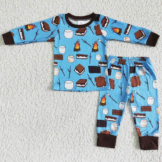 Cute Baby Girls Pajamas Set Fall 6 B3-18