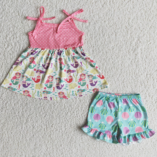 Wholesale Baby Girl Clothes Summer Boutique Kids Clothes Girls Outfit A16-9-2