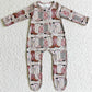 New Arrival Toddlers Baby Footie Rompers Fall Unisex Infant Girls Romper LR0070