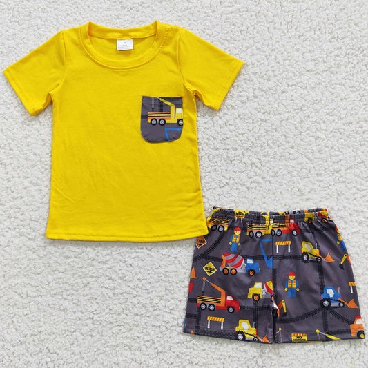 Hot Sale Baby Boy Clothes Summer Shorts Sets BSSO0231