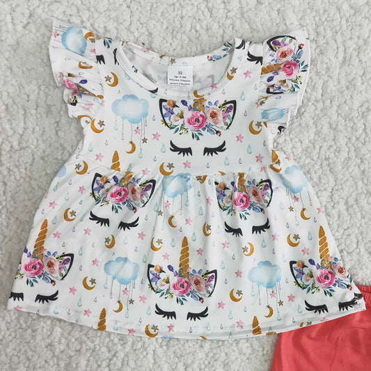 New Fashion Baby Girl Clothes Summer Boutique Kids Clothing Girls Outfits Wholesale A15-11