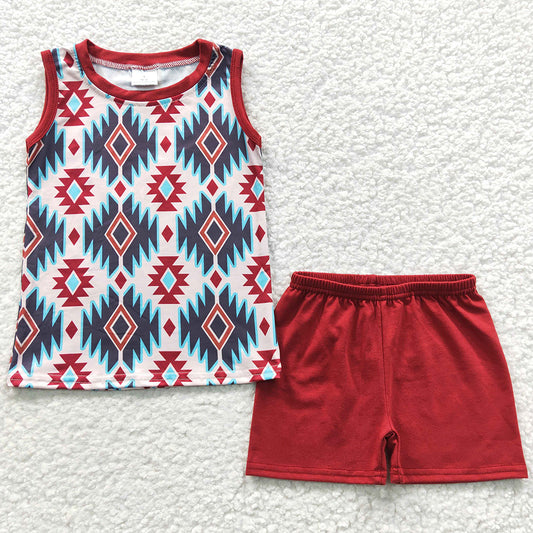 Boutique Baby Boy Clothes Summer Shorts Set BSSO0215