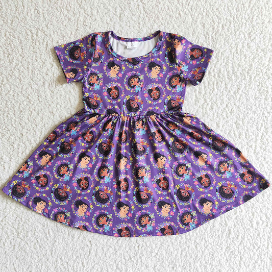 Wholesale Baby Girl Designer Clothes Dress Cute Girls Dresses Sleeveless Summer Boutique Girls Dress GSD0008
