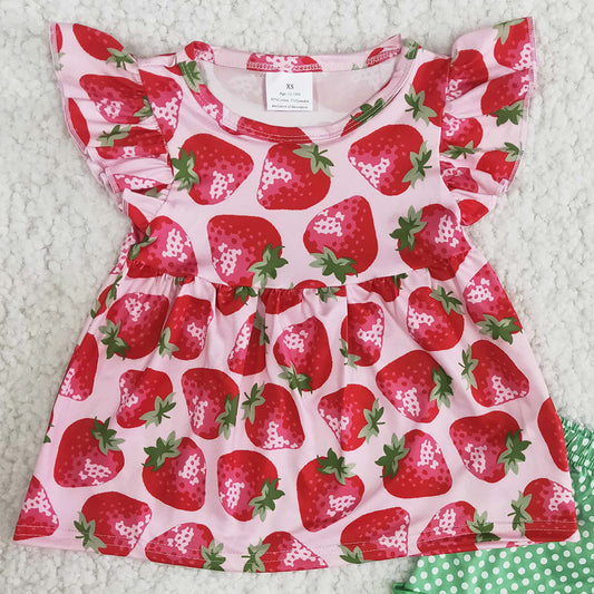 Wholesale Baby Girl Clothes Summer Kids Clothes Fashion Girls Boutique Outfits B12-4