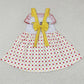 Cow Embroidery Boutique Girls Dress Summer Sleeveless Twirl Dresses GSD0203