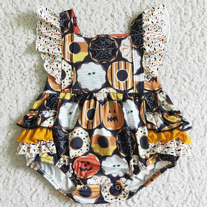 Halloween Infant Baby Romper match Girls Dress SR0079