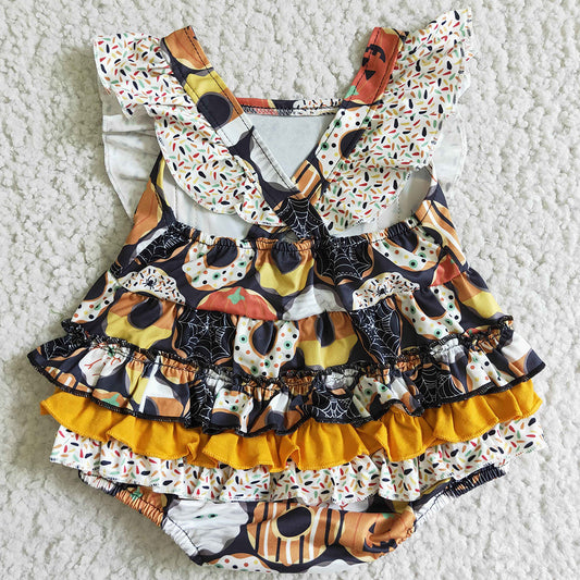 Halloween Infant Baby Romper match Girls Dress SR0079