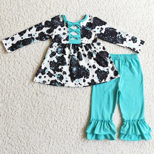 Cow Print Boutique Girls Clothing Set GLP0305