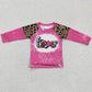 New Design Baby Girls Clothes Top Jeans Bell Bottom Outfits GT0082