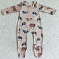 Zipper Design Infant Baby Rompers New LR0073