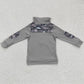 Wholesale Baby Boys Clothes Hooded Top Camouflage Dinosaur Boy T-shirt BT0106