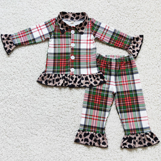 Boys Pajamas Set Long Sleeve Fall Kids Baby Boy Sleepwear 6 A7-15