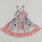 New Design Girls Dress Fashion Baby Girls Twirl Dresses GSD0284