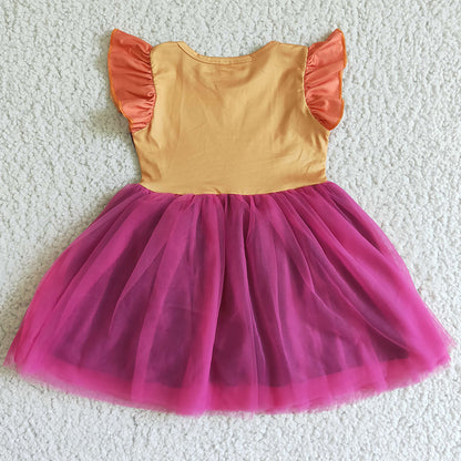 New Design Toddler Girls Dress Gauze Skirt GSD0127