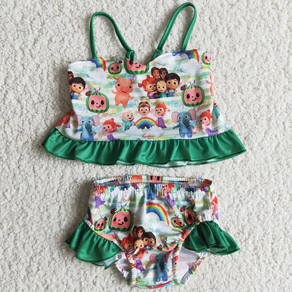 Boutique Baby Girl Swimsuit Boys Swim Trunks Fashion Girls Swimwear Boys Trunks E11-20 3.20