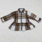 Hot Sale Baby Girl Clothes Dress Top Coat Lattice Jacket Girls Coats GT0089