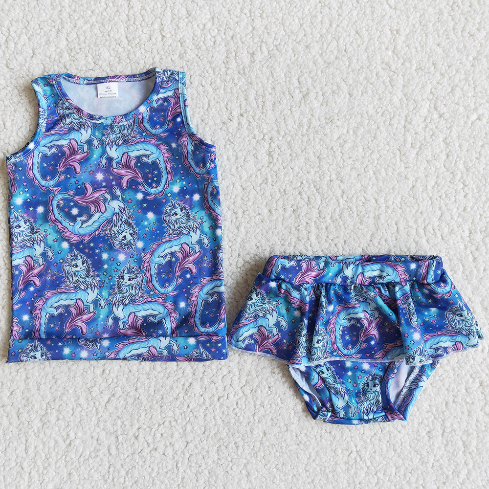 Kids Clothes Girl Swimsuit Summer Cute Baby Girls Swimwear Toddler Girls Swimwear E13-19