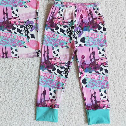 Fashion Kids Clothes Girls Pajamas Set Wholesale Baby Girl Nightgown Girls Sleepwear Baby Pajamas Outfit E11-4