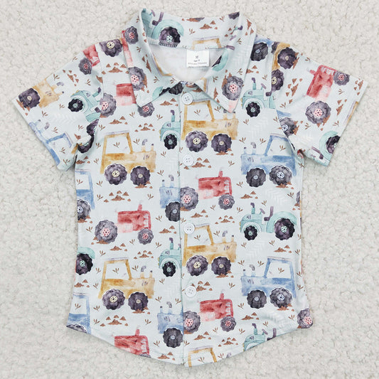 New Design Boy T-shirts Cute Baby Boys Clothes Top Short Sleeve Clothing BT0137