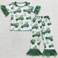 Boutique Baby Girls Pajamas Set St. Patrick's Day Cute Kids Girls Sleepwear Suit GSPO0287