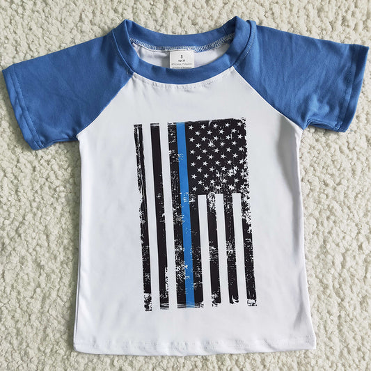 Summer Toddler Baby Boys T-shirt Boutique Boys Clothing Short Sleeve T-shirt A9-17