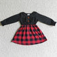 New Design Toddler Girls Dress Boutique Christmas Baby Girl Dresses GLD0072