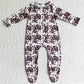 Boutique Infant Baby Footie Rompers Fall Unisex Romper LR0068