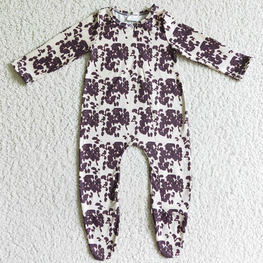 Boutique Infant Baby Footie Rompers Fall Unisex Romper LR0068